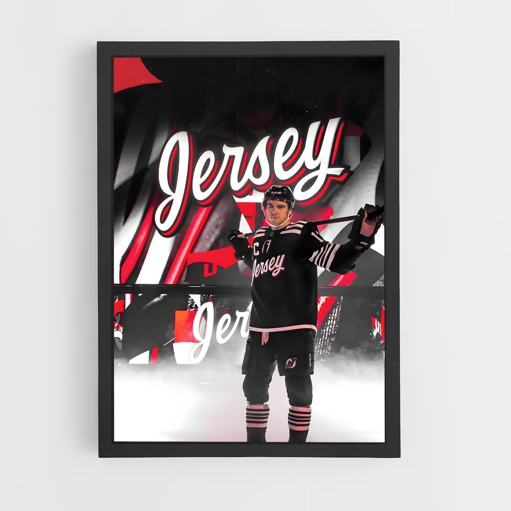 Poster Esprit des Devils – affiche Hockey sur glace (vue 2)